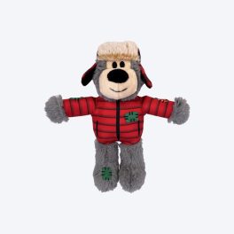 KONG Holiday Wild Knots Bear Rope Dog Toy - Assorted