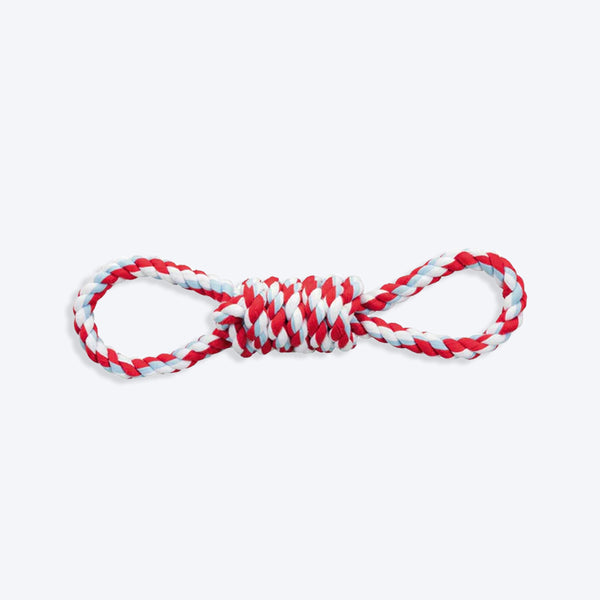 Trixie Playing Rope with Double Loop Dog Toy - Image 2