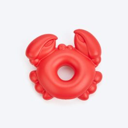 FOFOS Crab Ocean Animal Squeaky Chew Toy For Dog - Red