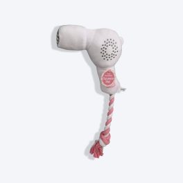 Black+Decker Hair Blower With Sound Plush Toy For Dog - Pink & White