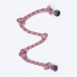 Dash Dog Knotty By Nature Rope Toy For Dog - Pink