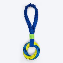 HUFT Swirly Strong Bungee Toy for Dog