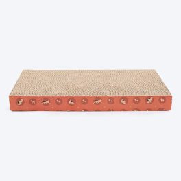 HUFT Purrfect Playground Cat Scratcher - Orange
