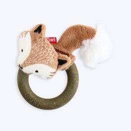GiGwi Fox Catch And Scratch Ecoline With Silvervine Ring Cat Toy
