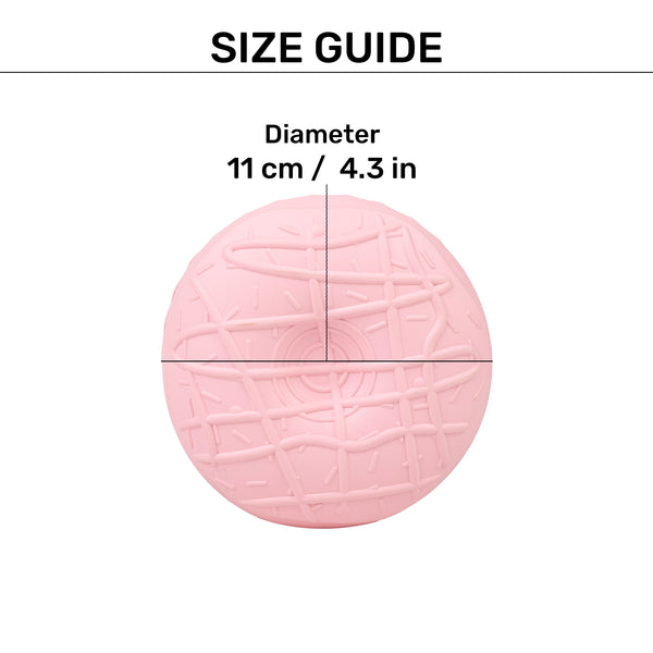 HUFT Chewtastic Donut Chew Toy For Dog - Pink - Image 4