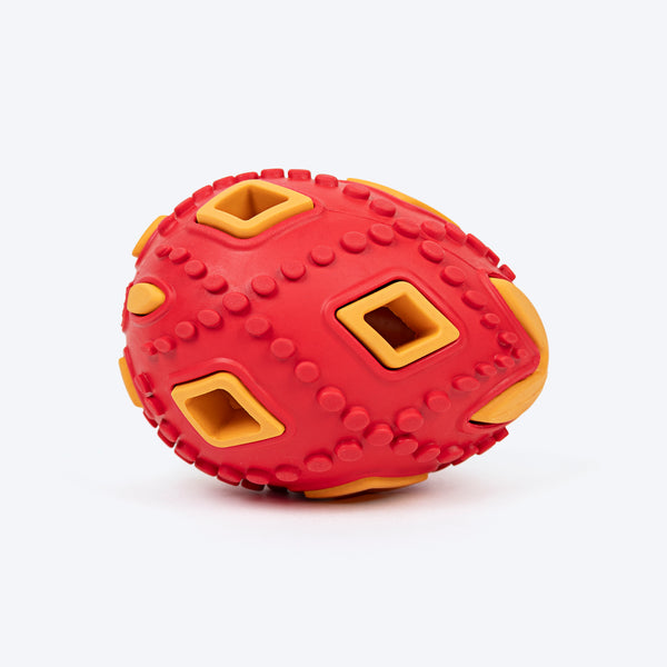 HUFT Chewtastic Eggs-Tra Chew Toy For Dog - Red & Yellow - Image 4