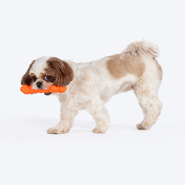 HUFT Chewtastic Puff Chew Toy For Dog - Orange - Image 2