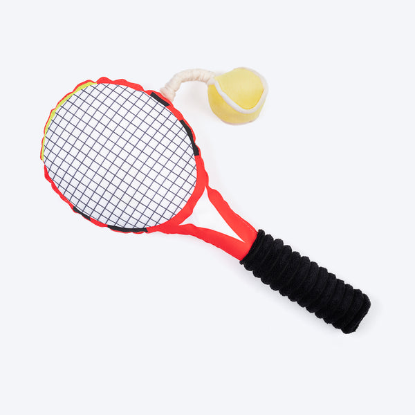 HUFT Tennis Champ Plush Toy For Dog - Red - Image 2