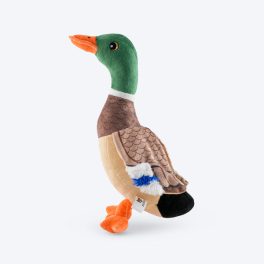 FOFOS Wild Duck Squeaky Plush Toy For Dog - Multicolor