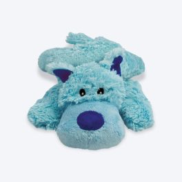 KONG Cozie Baily Plush Chew Dog Toy - Medium - Blue