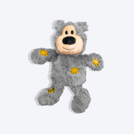 KONG Wild Knots Bear Dog Plush & Chew Toy - Assorted - 1 Piece