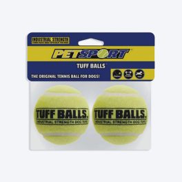 Petsport Tuff Balls -6.3 cm - Pack Of 2