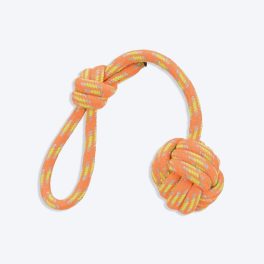 Trixie Playing Dog Rope Toy - Loop with Woven in Ball - 40 cm